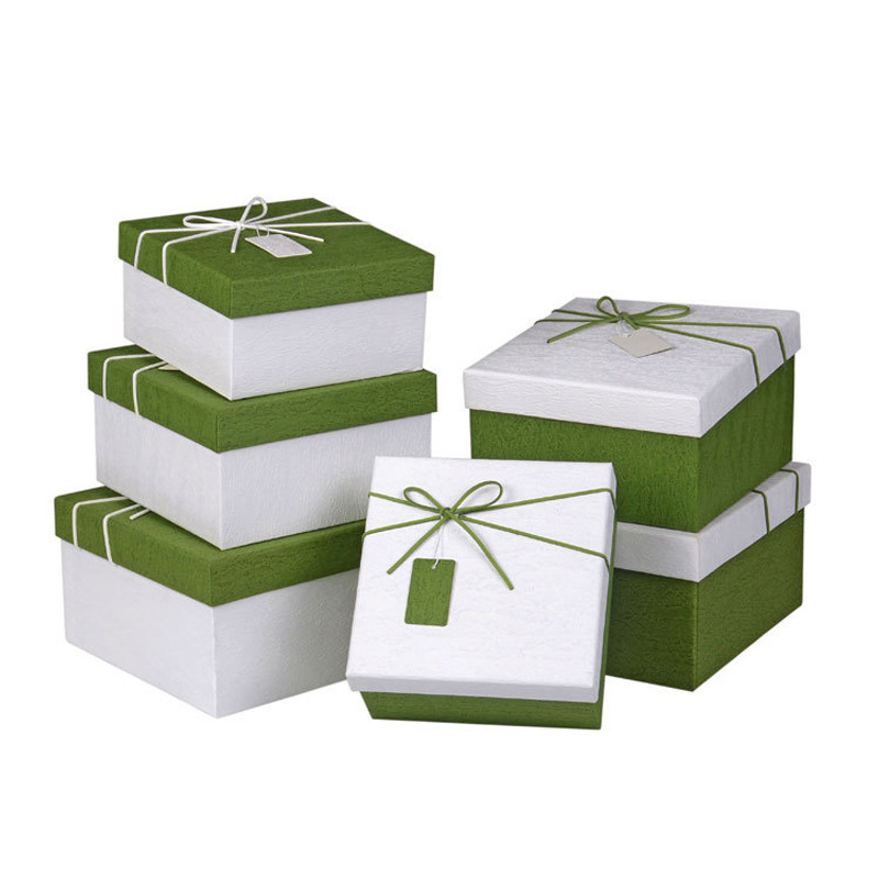 Square Gift Boxes with Lids