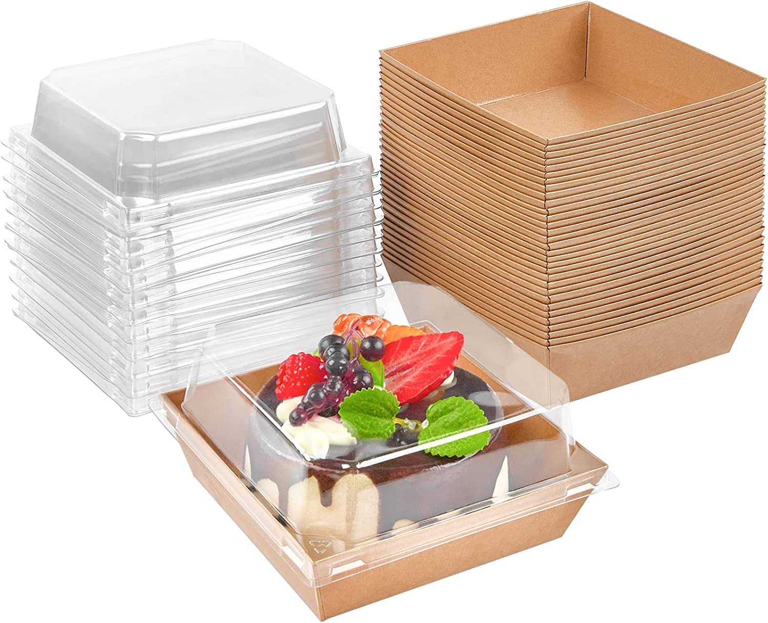 Charcuterie Boxes with Clear Lids