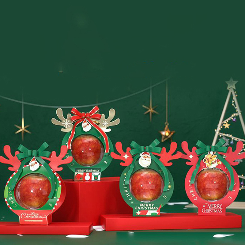 Christmas Apple Portable Gift Box