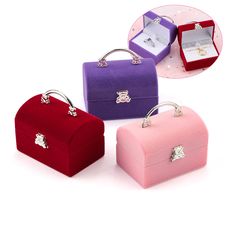 Small Jewelry Box Cute Bear Gift box