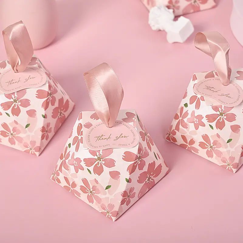 Cherry Blossom Pattern Gift Box