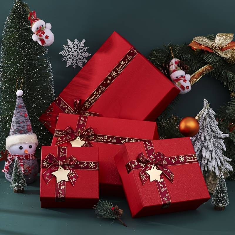 Christmas Bow Gift Box