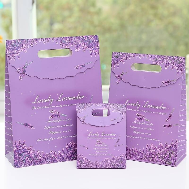 Lavender Purple Gift Bag