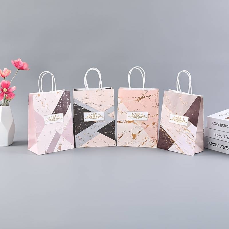 Marble Party Gift Bags