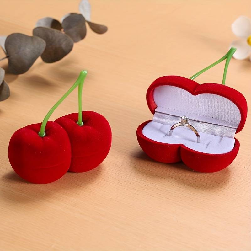 Cherry Shaped Jewelry Box