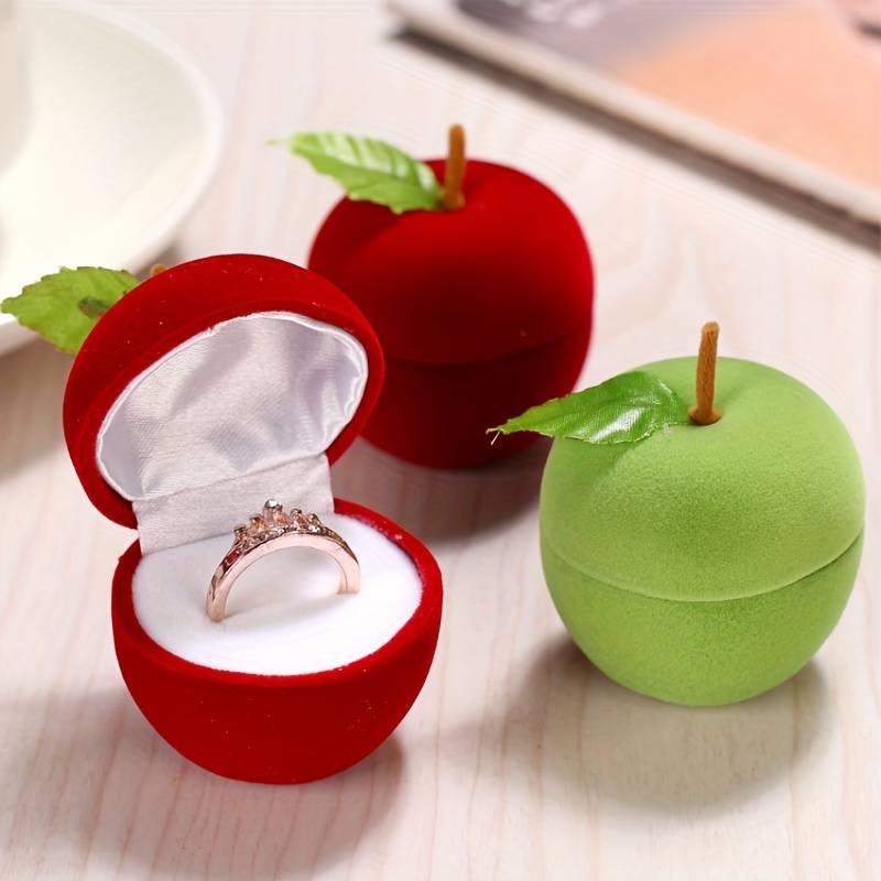 Christmas Apple Shape Ornament Box