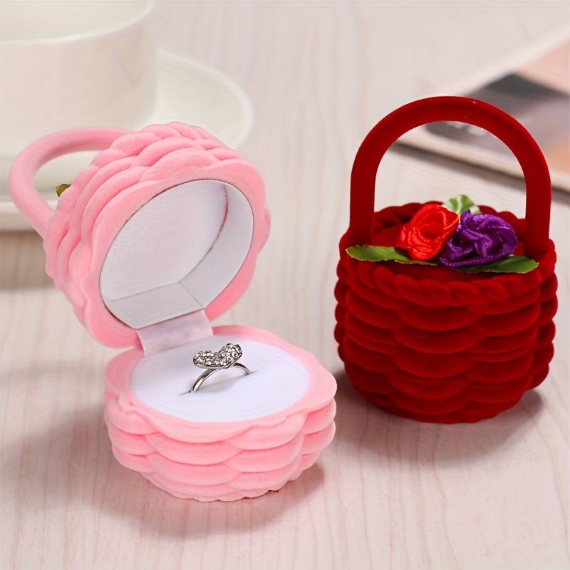 Flower Basket Jewelry Box