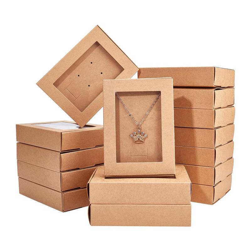 Foldable Drawer Type Creative Kraft Paper Box