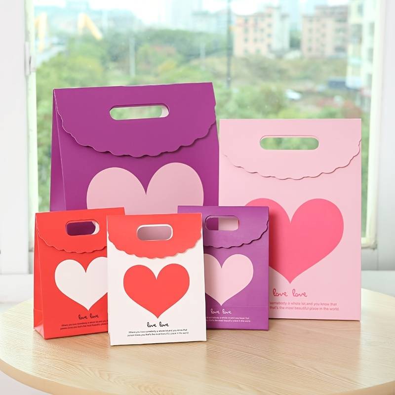 Red Love Wedding Gift Bag