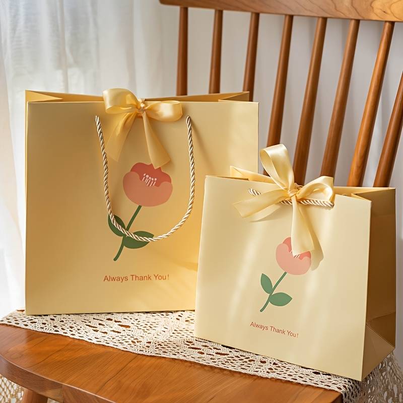 Gift Bag With Ribbon